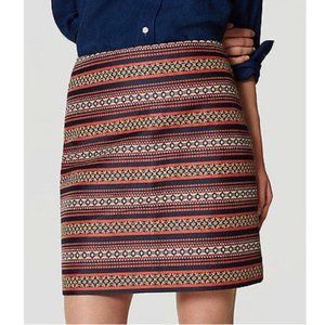 Ann Taylor LOFT Boheme Shift Skirt